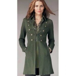 CAbi Cavilleri Military Knit Jacket Topper Size S